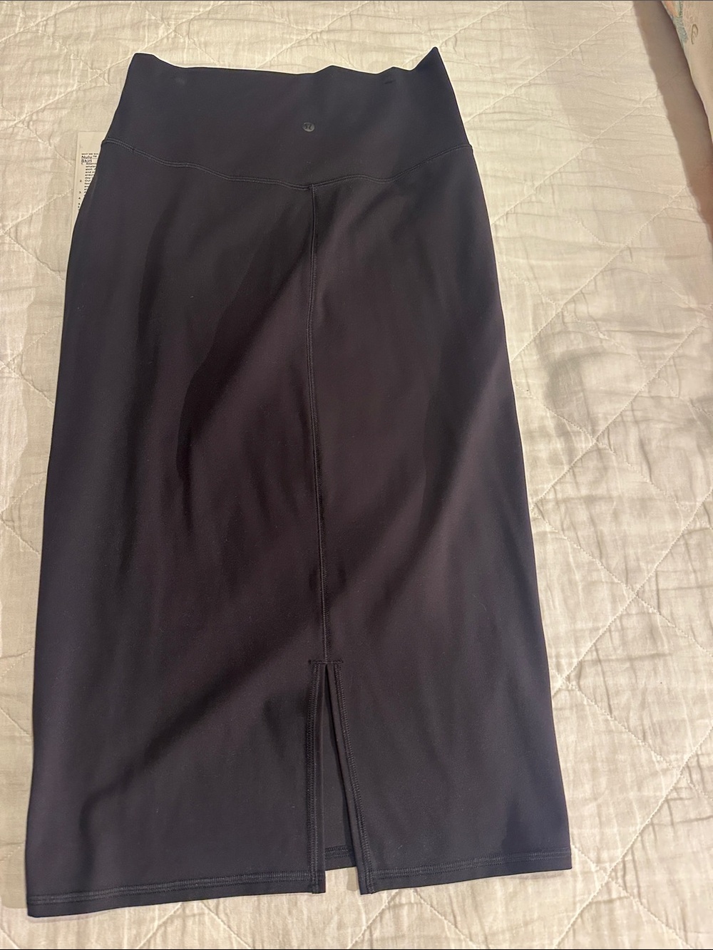 Lululemon Athletica Black Nulu Skirt - Picture 3 of 8